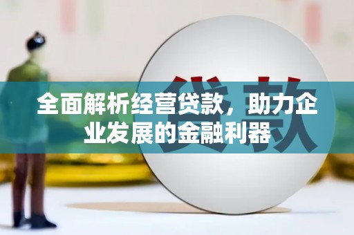 富蕴全面解析经营贷款，助力企业发展的金融利器