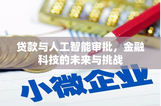 富蕴贷款与人工智能审批，金融科技的未来与挑战