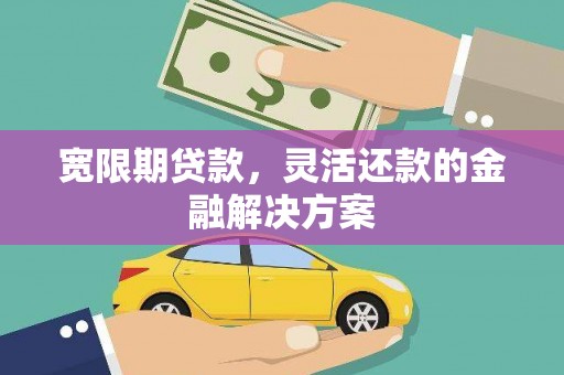 富蕴宽限期贷款，灵活还款的金融解决方案