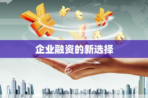 富蕴企业融资的新选择