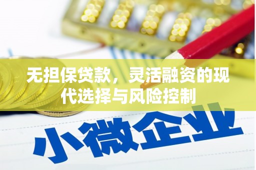 富蕴无担保贷款，灵活融资的现代选择与风险控制