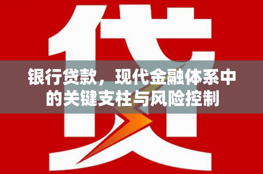 富蕴银行贷款，现代金融体系中的关键支柱与风险控制