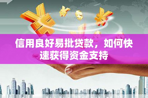 富蕴信用良好易批贷款，如何快速获得资金支持