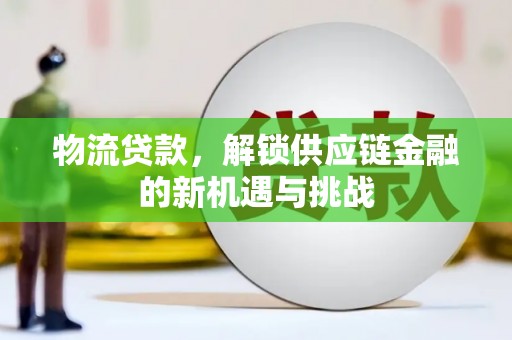 富蕴物流贷款，解锁供应链金融的新机遇与挑战
