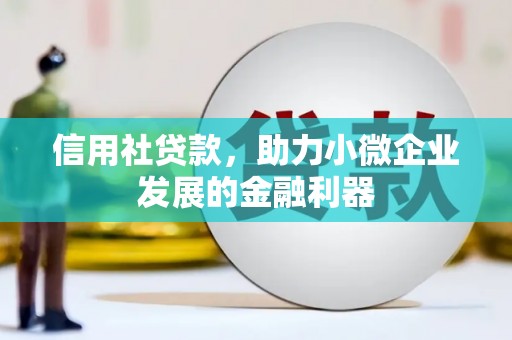 富蕴信用社贷款，助力小微企业发展的金融利器